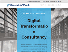 Tablet Screenshot of cavendishwood.com